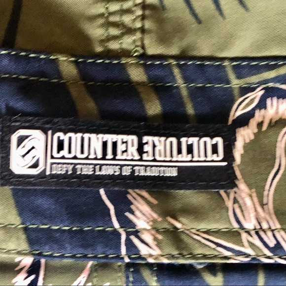 Counter Culture Hawaiian Board Shorts - Picture 5 of 8